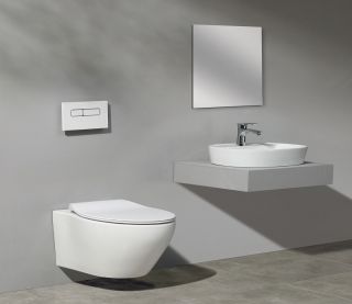 Унитаз CeramaLux CL-2101 подвесной с сиденьем Микролифт